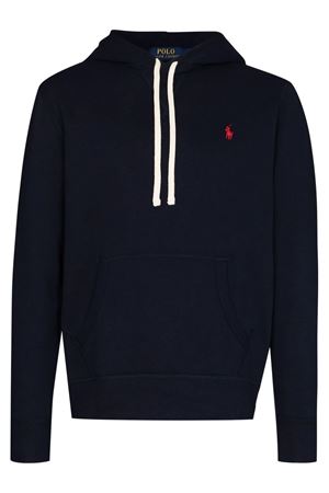 Blue cotton sweatshirt RALPH LAUREN | 710766778007NAVY